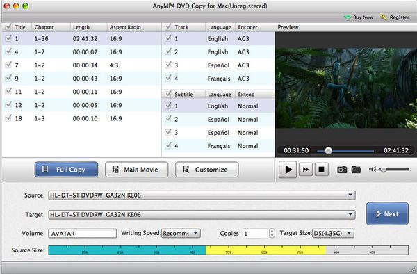 Download AnyMP4 DVD Copy for Mac