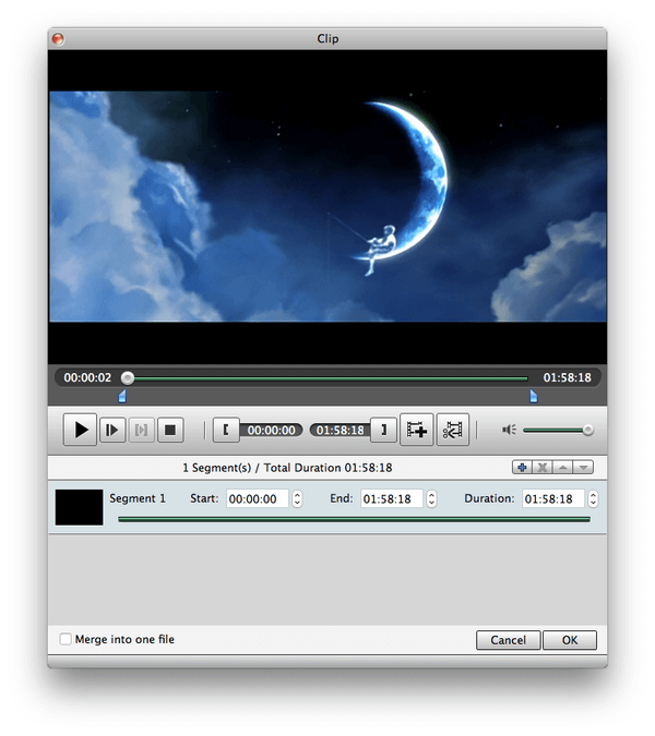 4Videosoft DVD Ripper clip function